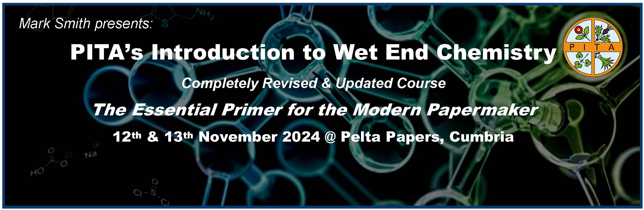 Wet End Chemistry November 2024 with date venue